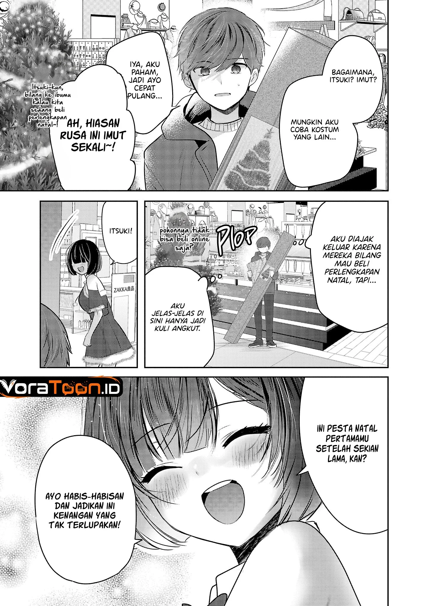 Kimi ni Koisuru Sanshimai Chapter 55 Gambar 16
