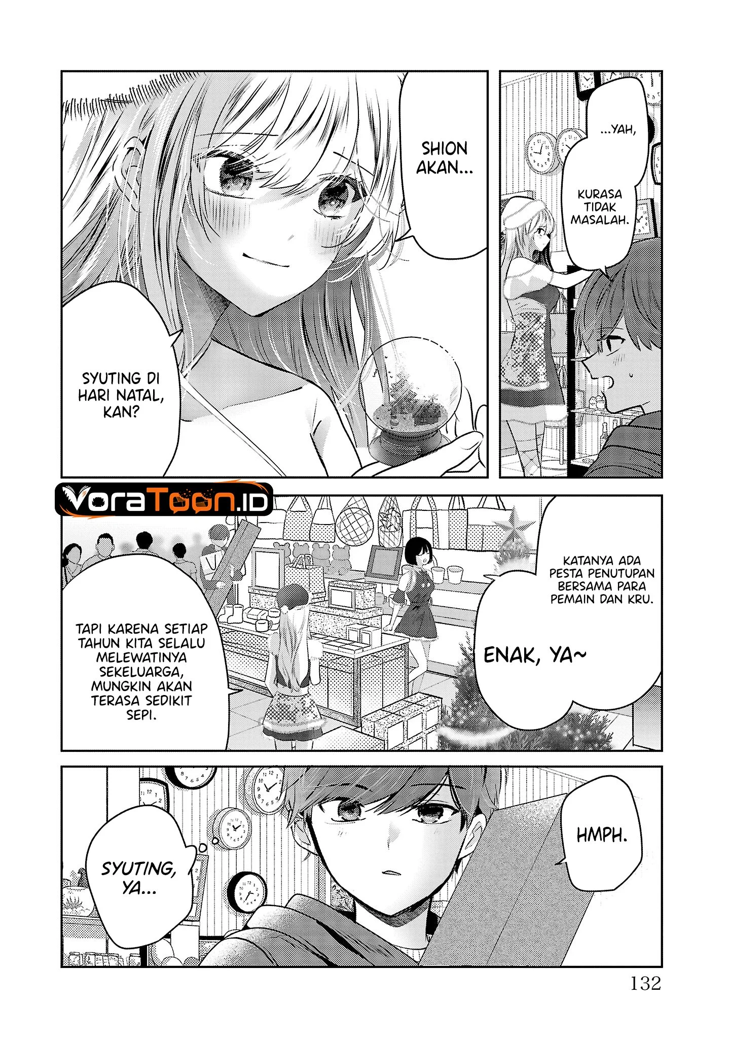 Kimi ni Koisuru Sanshimai Chapter 55 Gambar 17