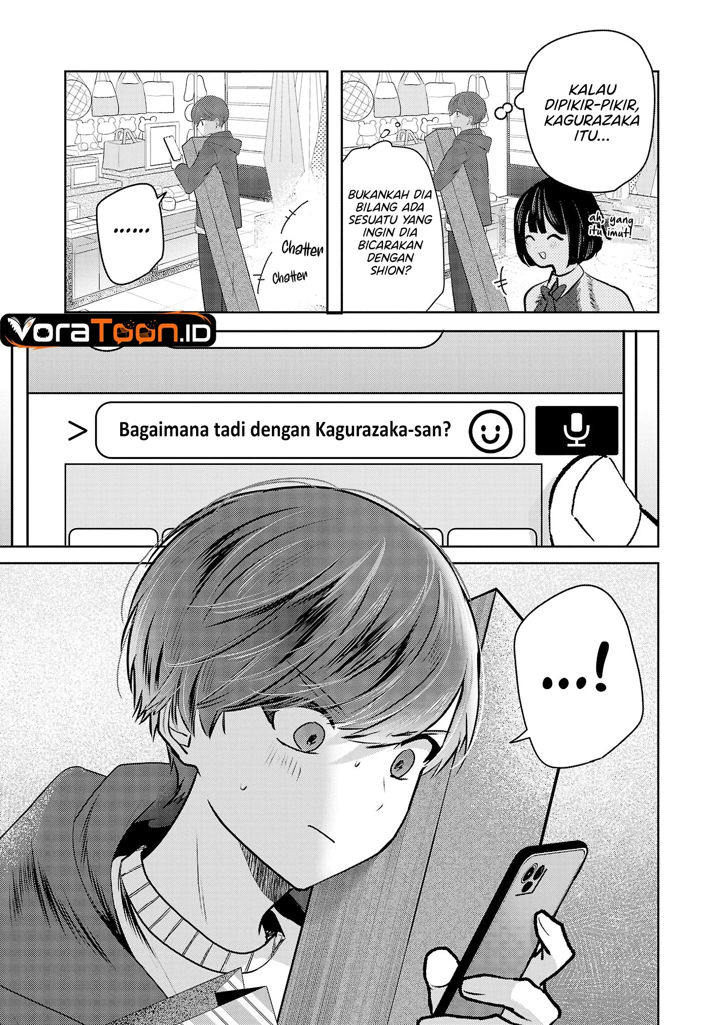Kimi ni Koisuru Sanshimai Chapter 55 Gambar 18