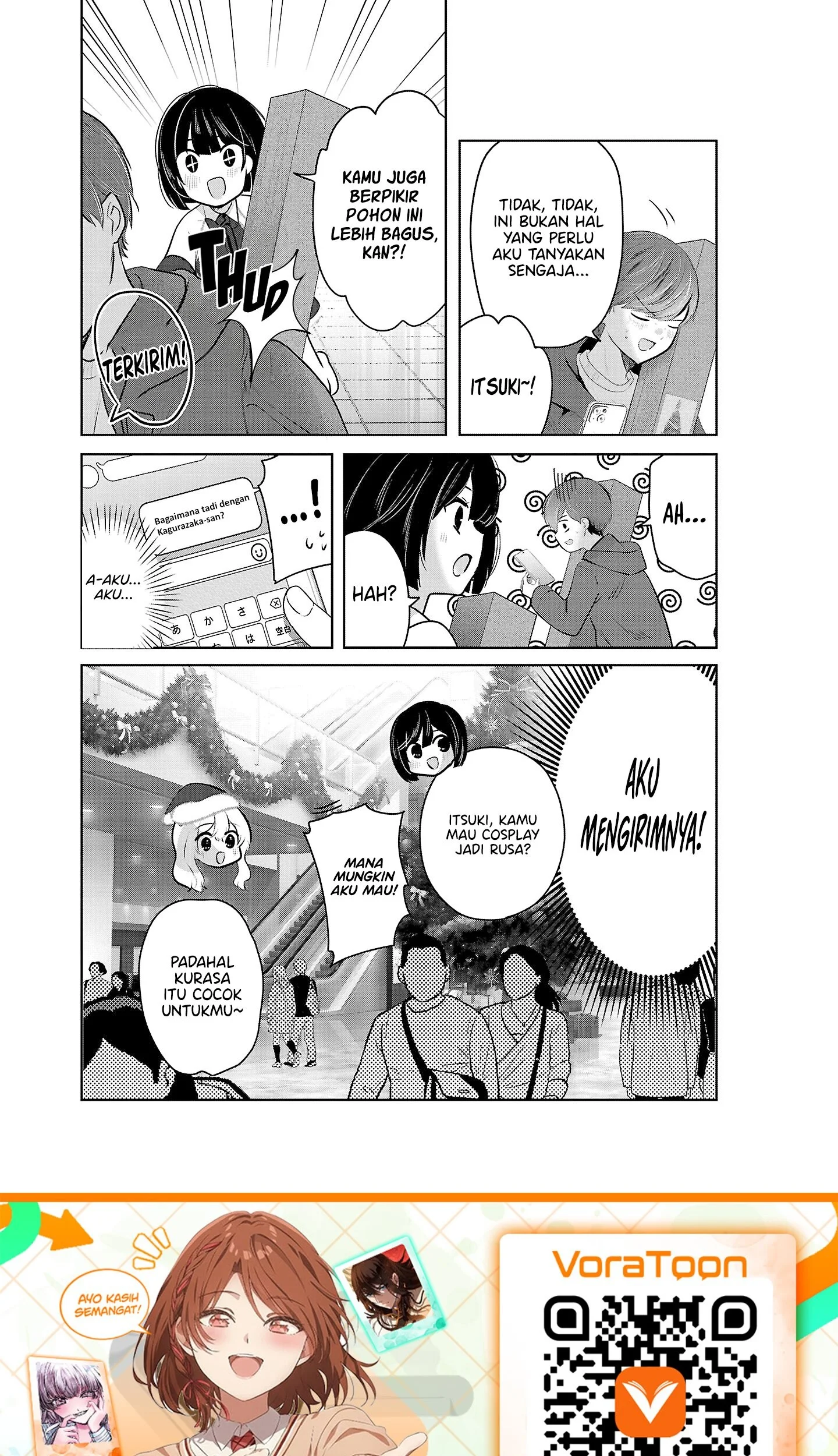 Kimi ni Koisuru Sanshimai Chapter 55 Gambar 19