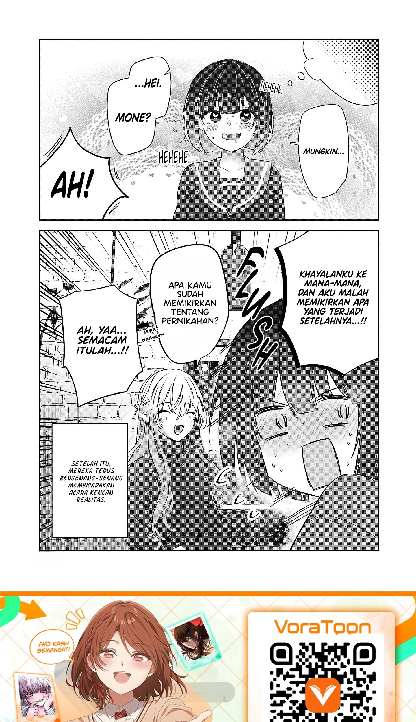 Kimi ni Koisuru Sanshimai Chapter 56.5 Gambar 6