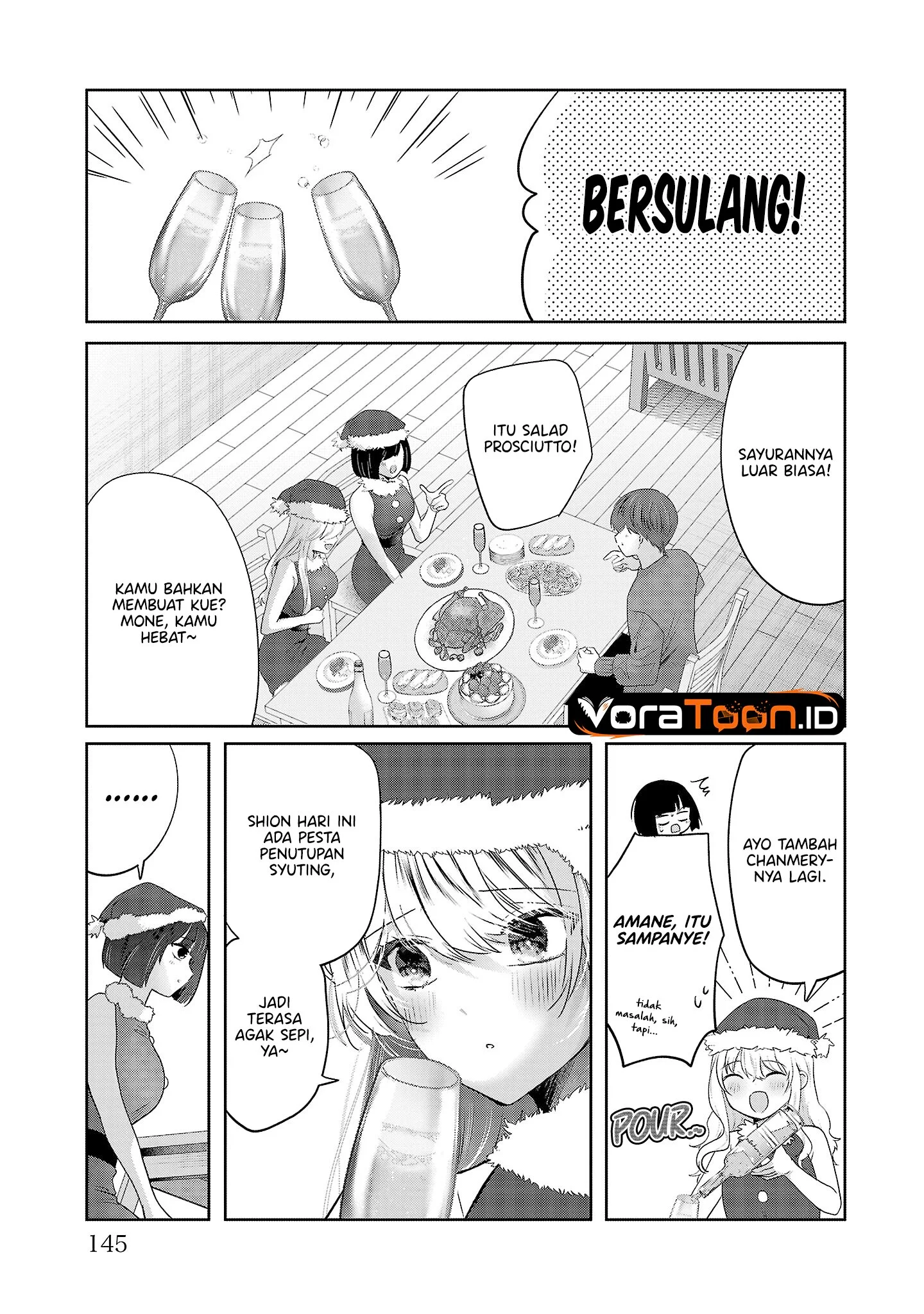 Kimi ni Koisuru Sanshimai Chapter 56 Gambar 12