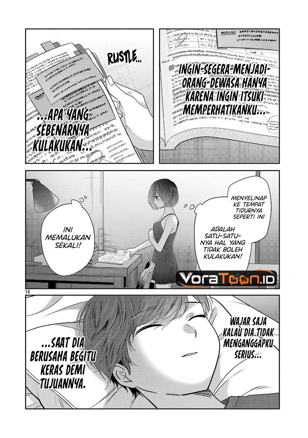 Kimi ni Koisuru Sanshimai Chapter 57 Gambar 15