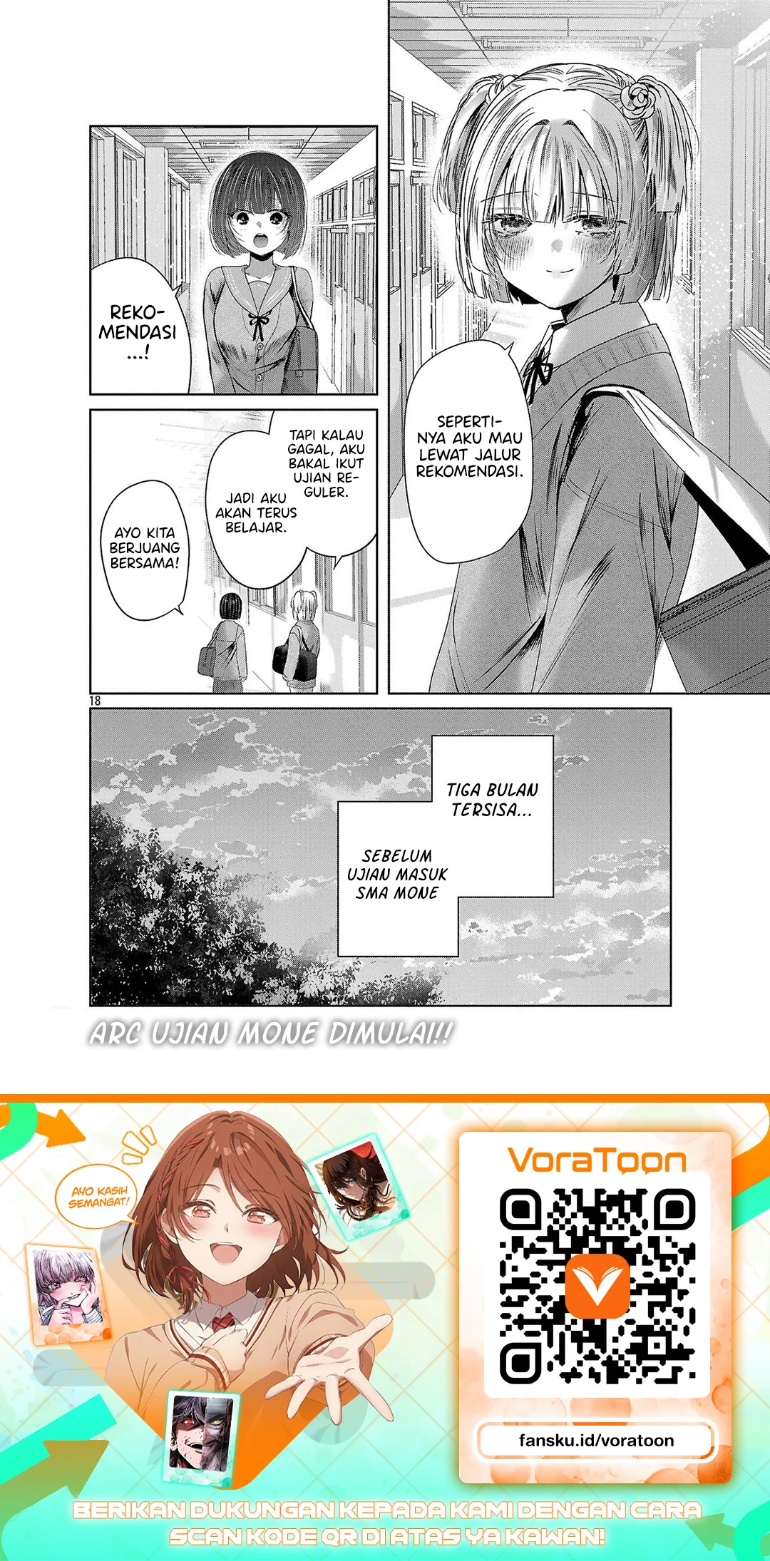 Kimi ni Koisuru Sanshimai Chapter 57 Gambar 19