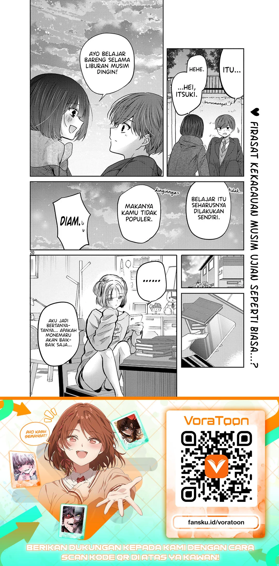 Kimi ni Koisuru Sanshimai Chapter 58 Gambar 20