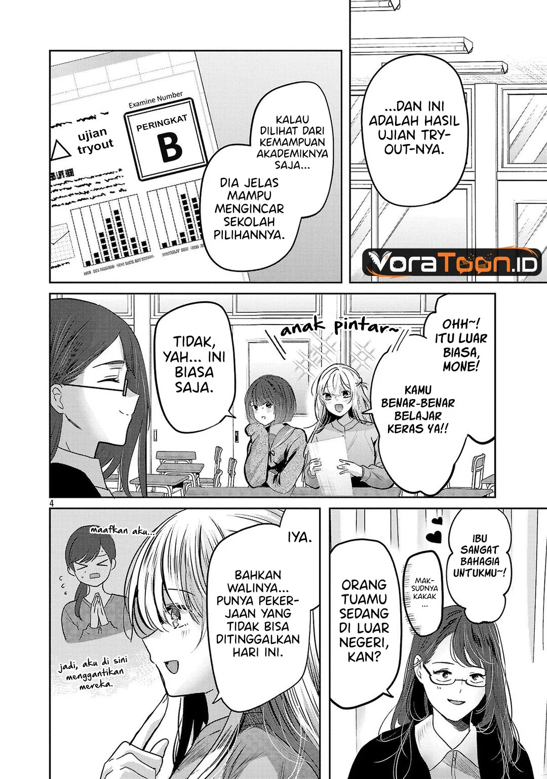 Kimi ni Koisuru Sanshimai Chapter 58 Gambar 5