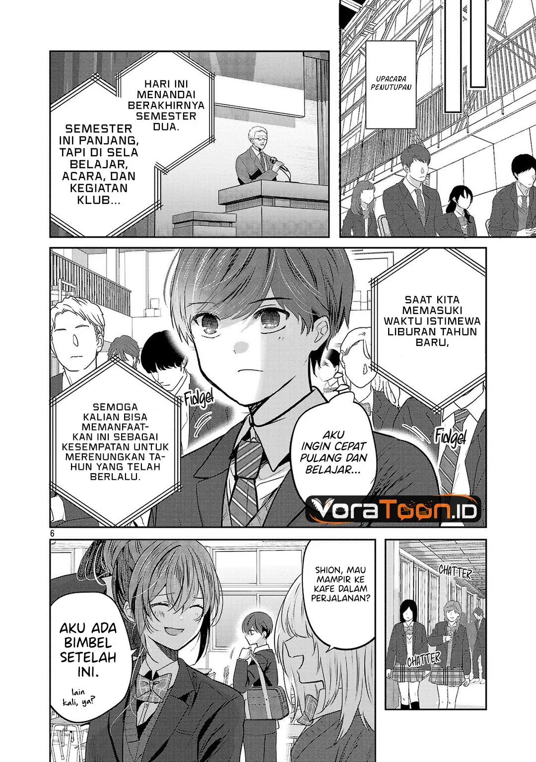 Kimi ni Koisuru Sanshimai Chapter 58 Gambar 7