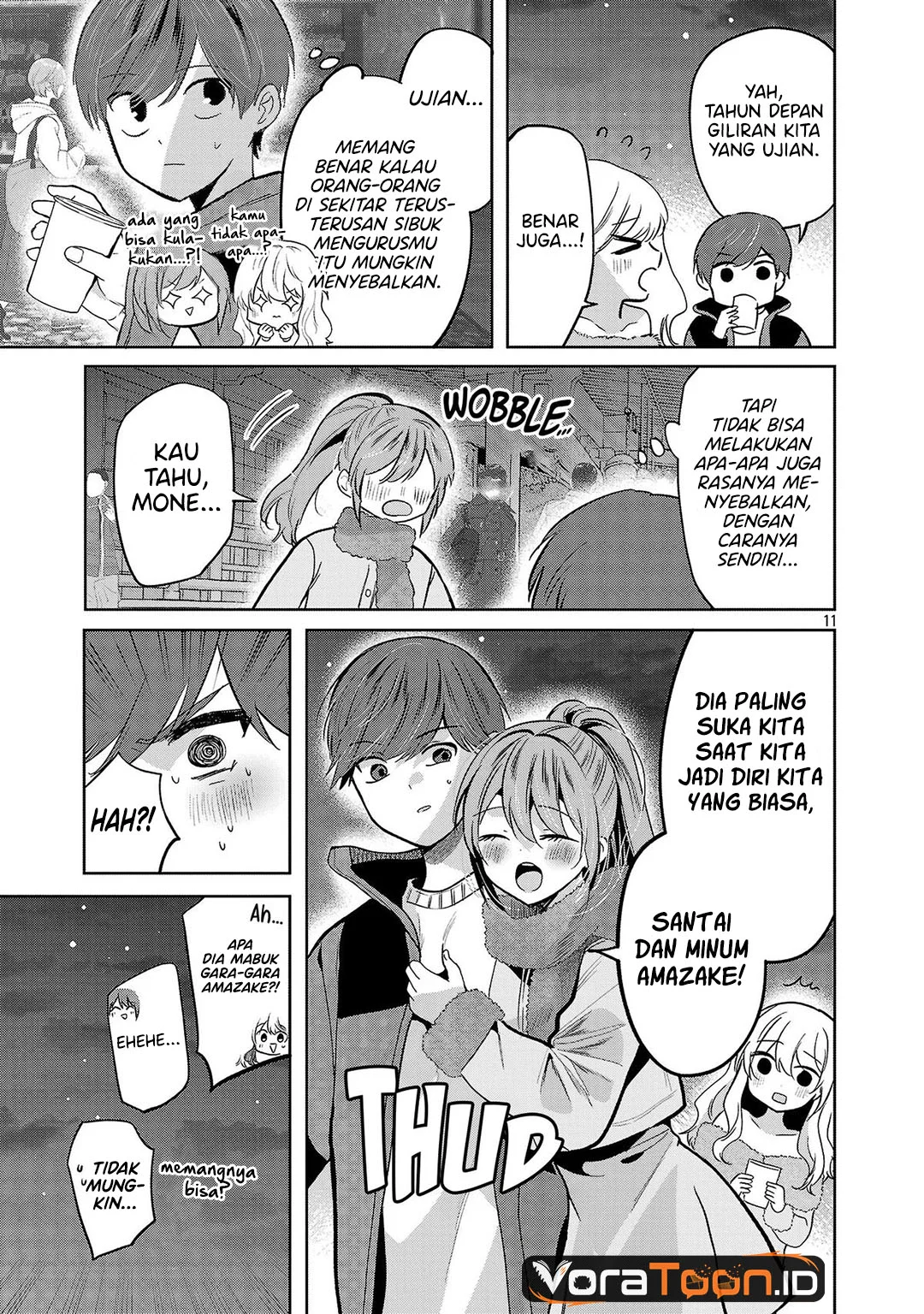 Kimi ni Koisuru Sanshimai Chapter 59 Gambar 12