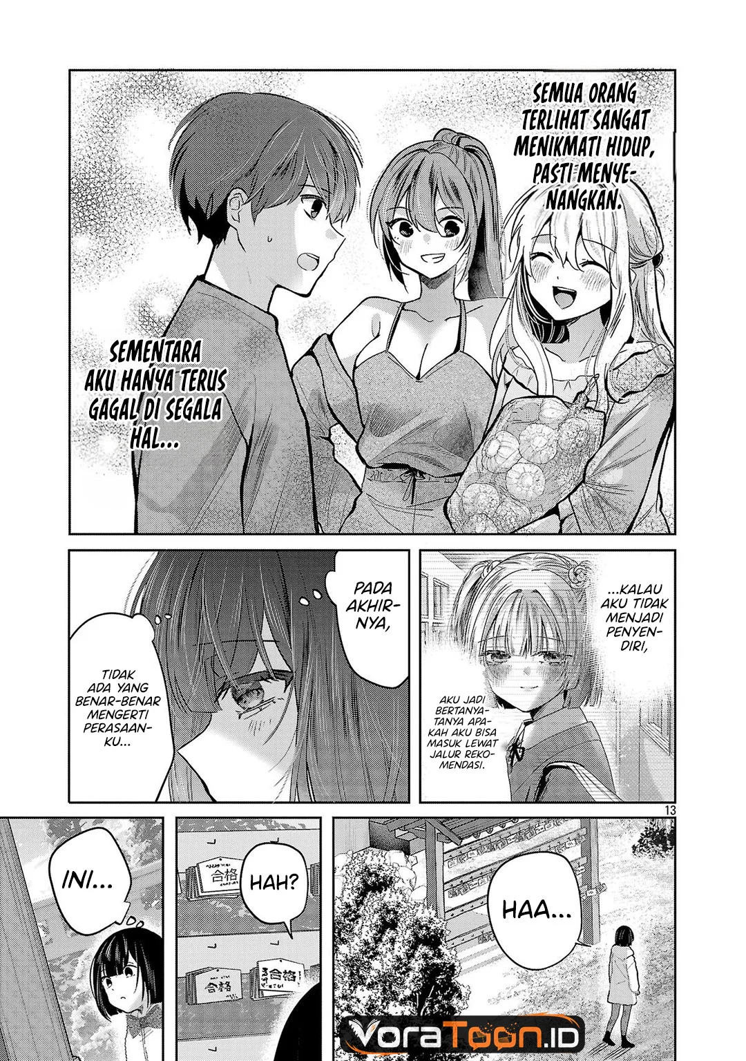 Kimi ni Koisuru Sanshimai Chapter 59 Gambar 14