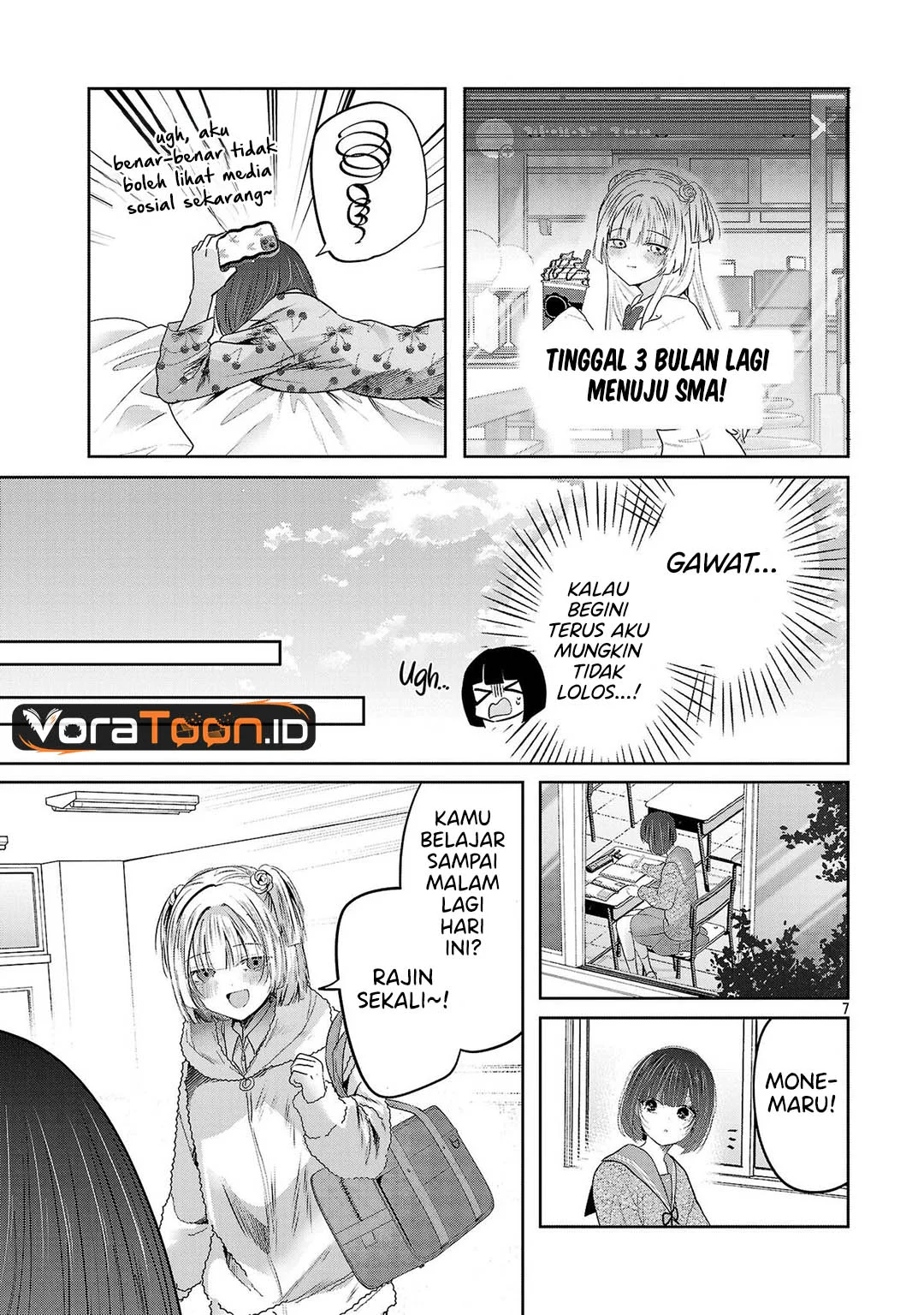 Kimi ni Koisuru Sanshimai Chapter 60 Gambar 8