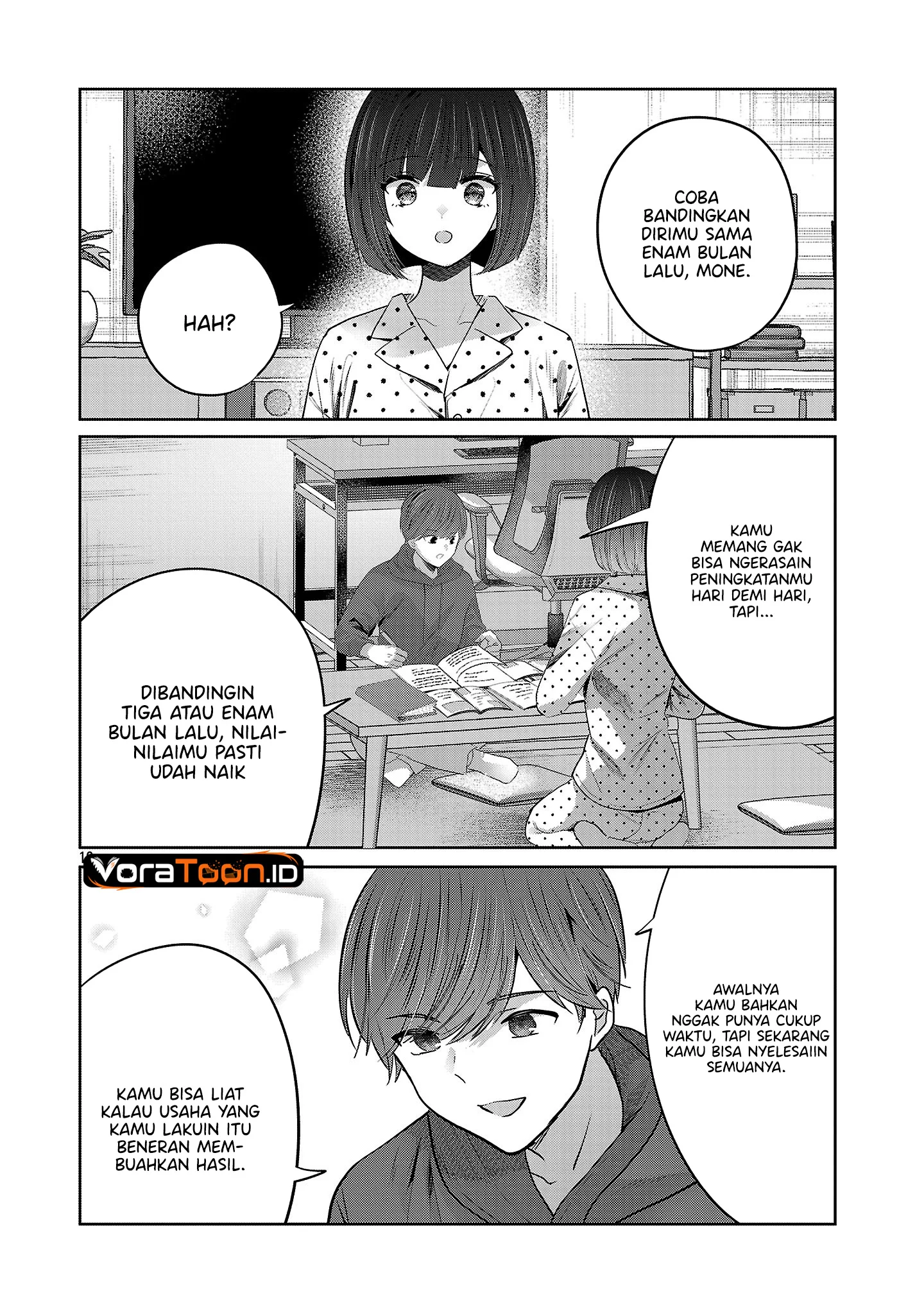 Kimi ni Koisuru Sanshimai Chapter 62 halaman 12