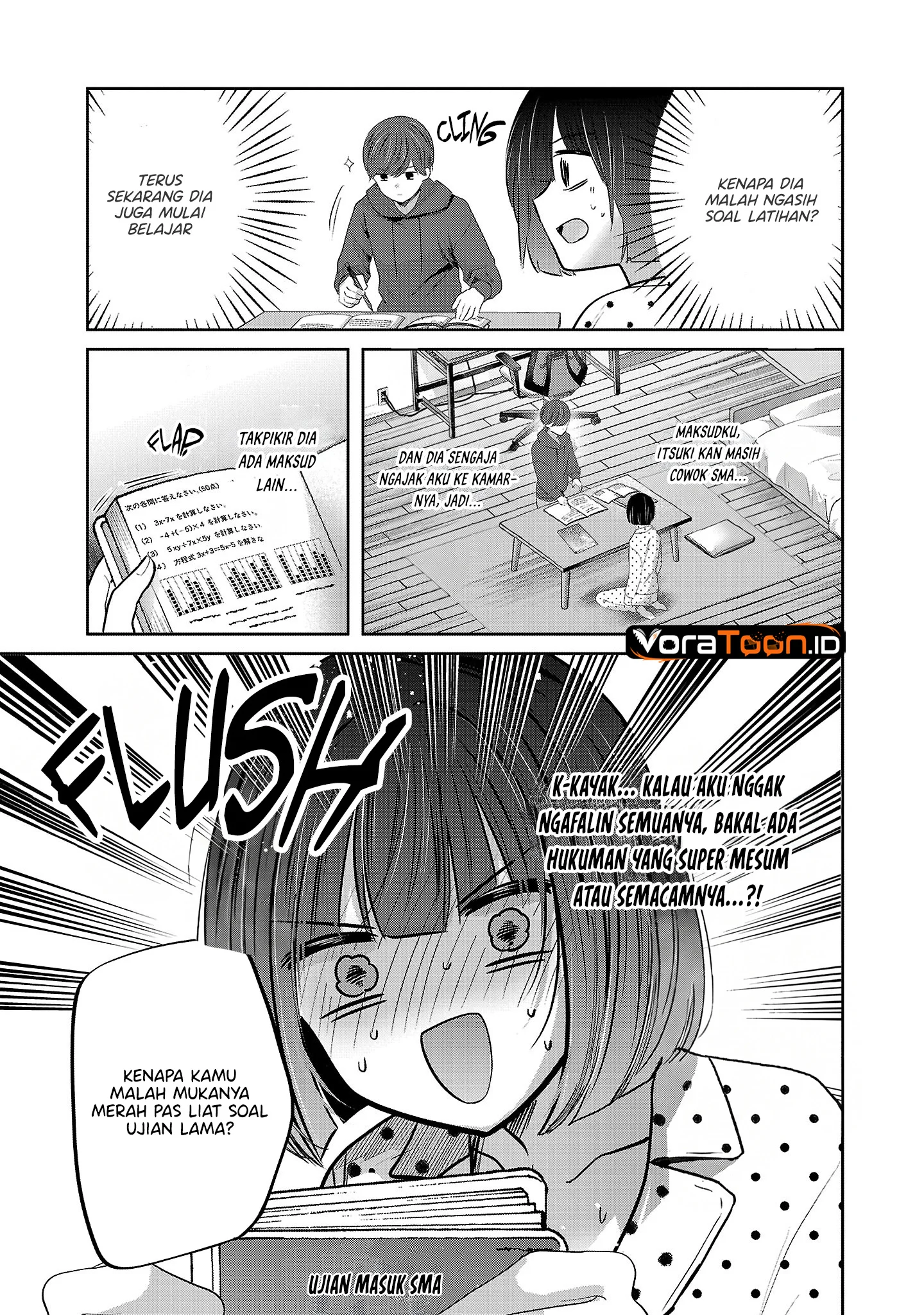 Kimi ni Koisuru Sanshimai Chapter 62 halaman 5