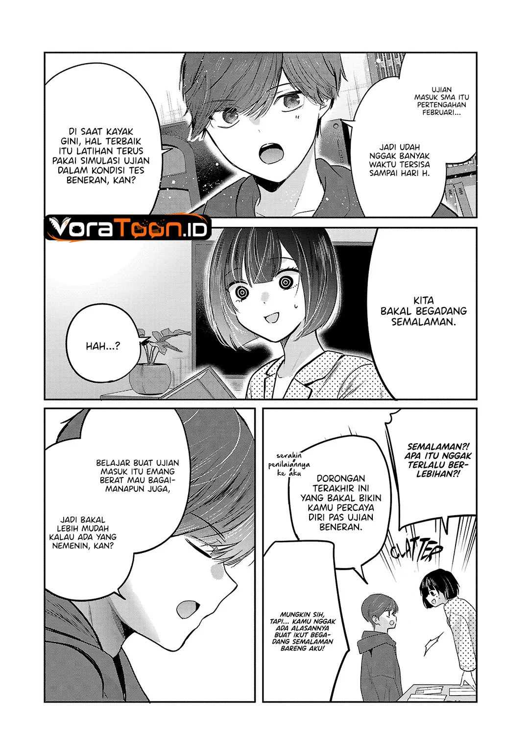 Kimi ni Koisuru Sanshimai Chapter 62 halaman 6