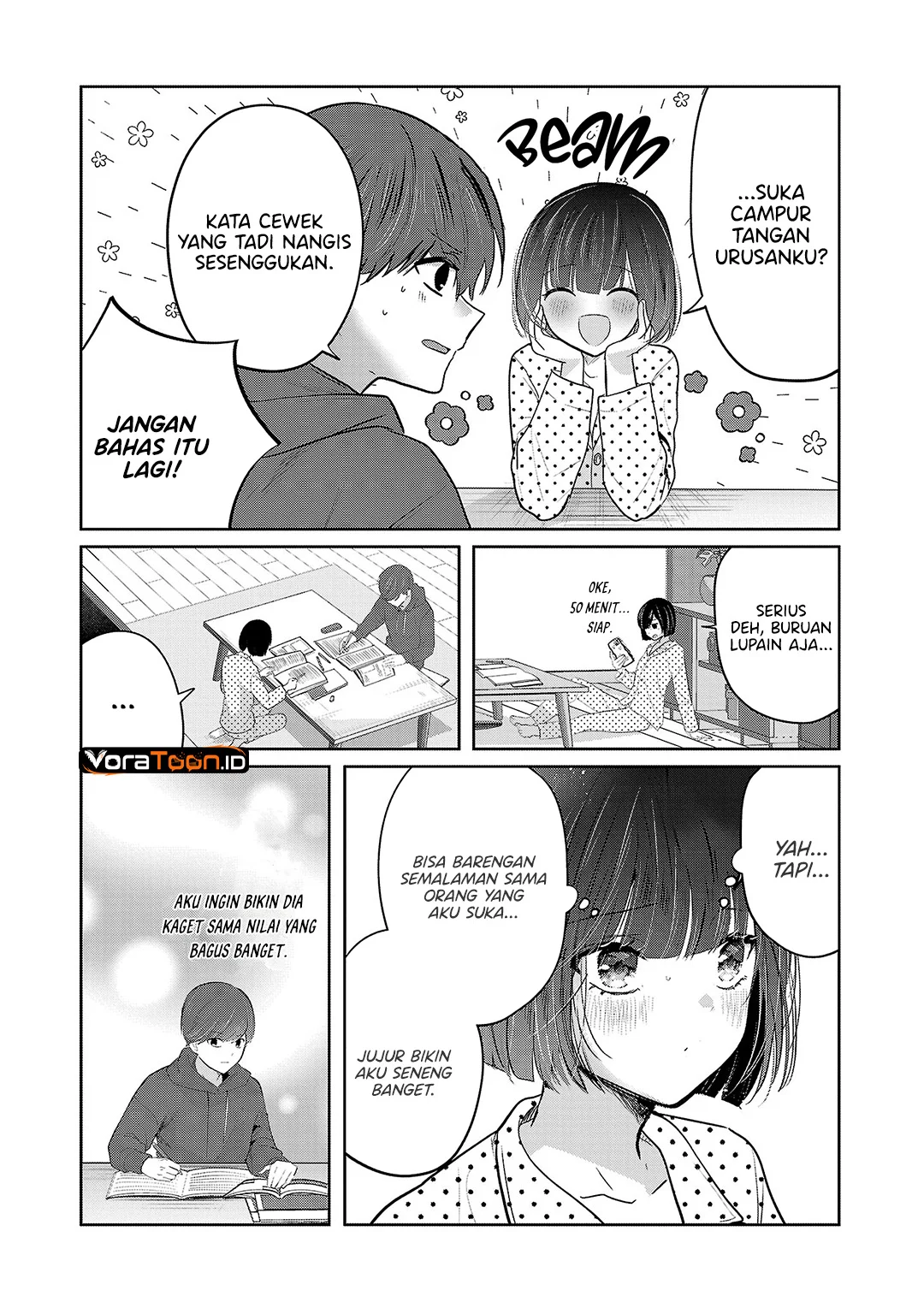 Kimi ni Koisuru Sanshimai Chapter 62 halaman 8