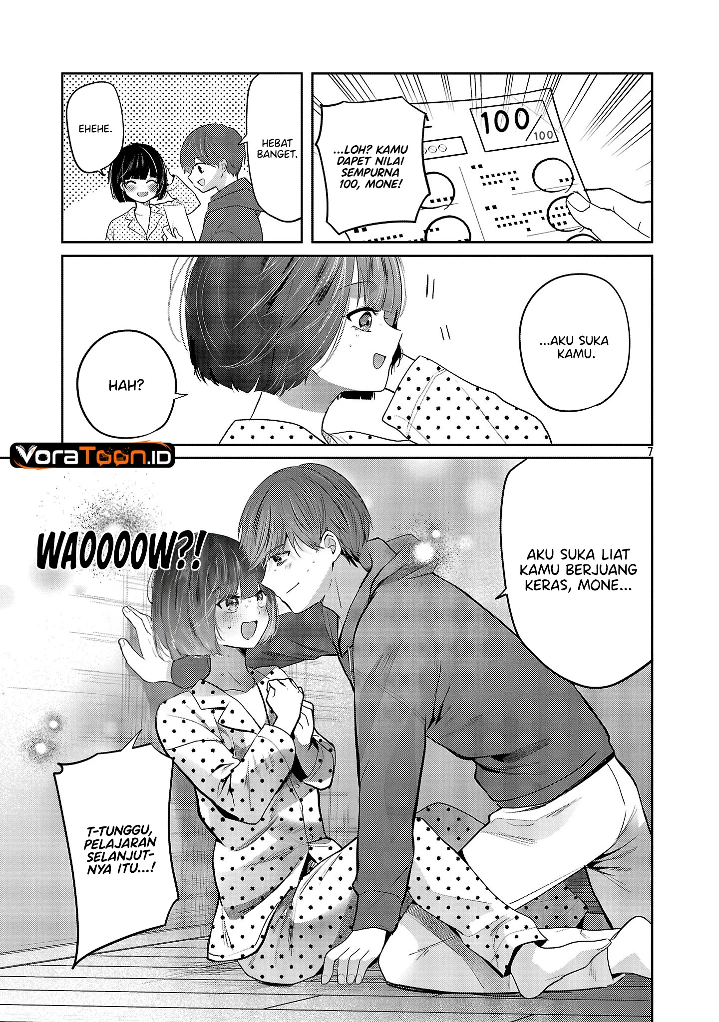 Kimi ni Koisuru Sanshimai Chapter 62 halaman 9