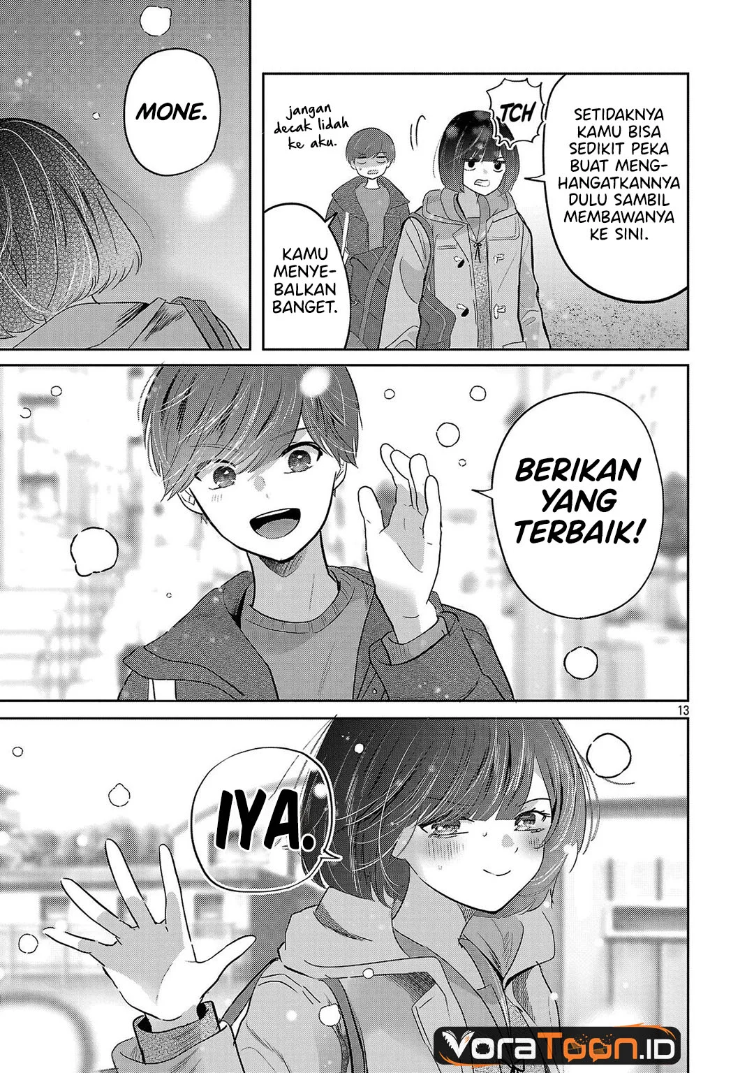 Kimi ni Koisuru Sanshimai Chapter 63 Gambar 14