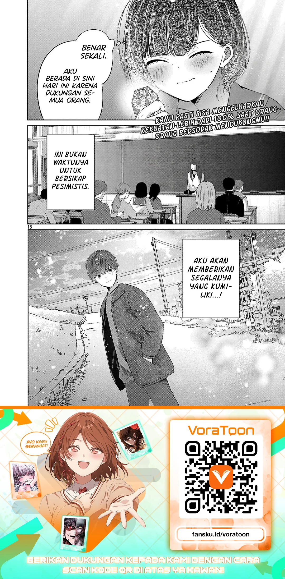 Kimi ni Koisuru Sanshimai Chapter 63 Gambar 18