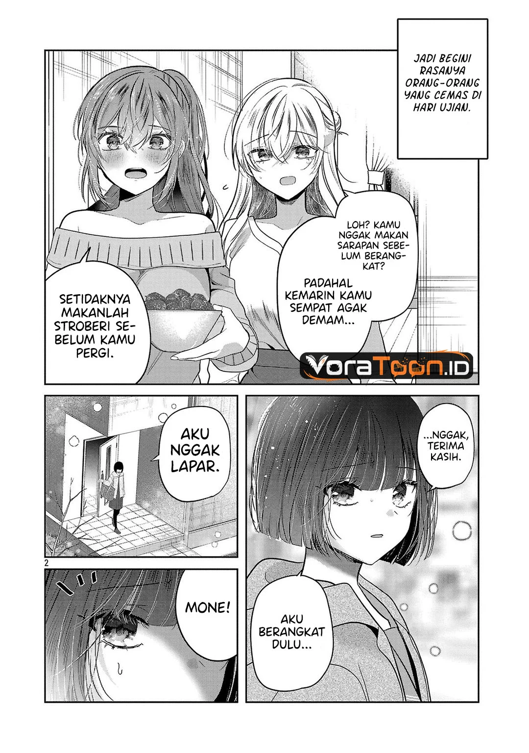 Kimi ni Koisuru Sanshimai Chapter 63 halaman 4