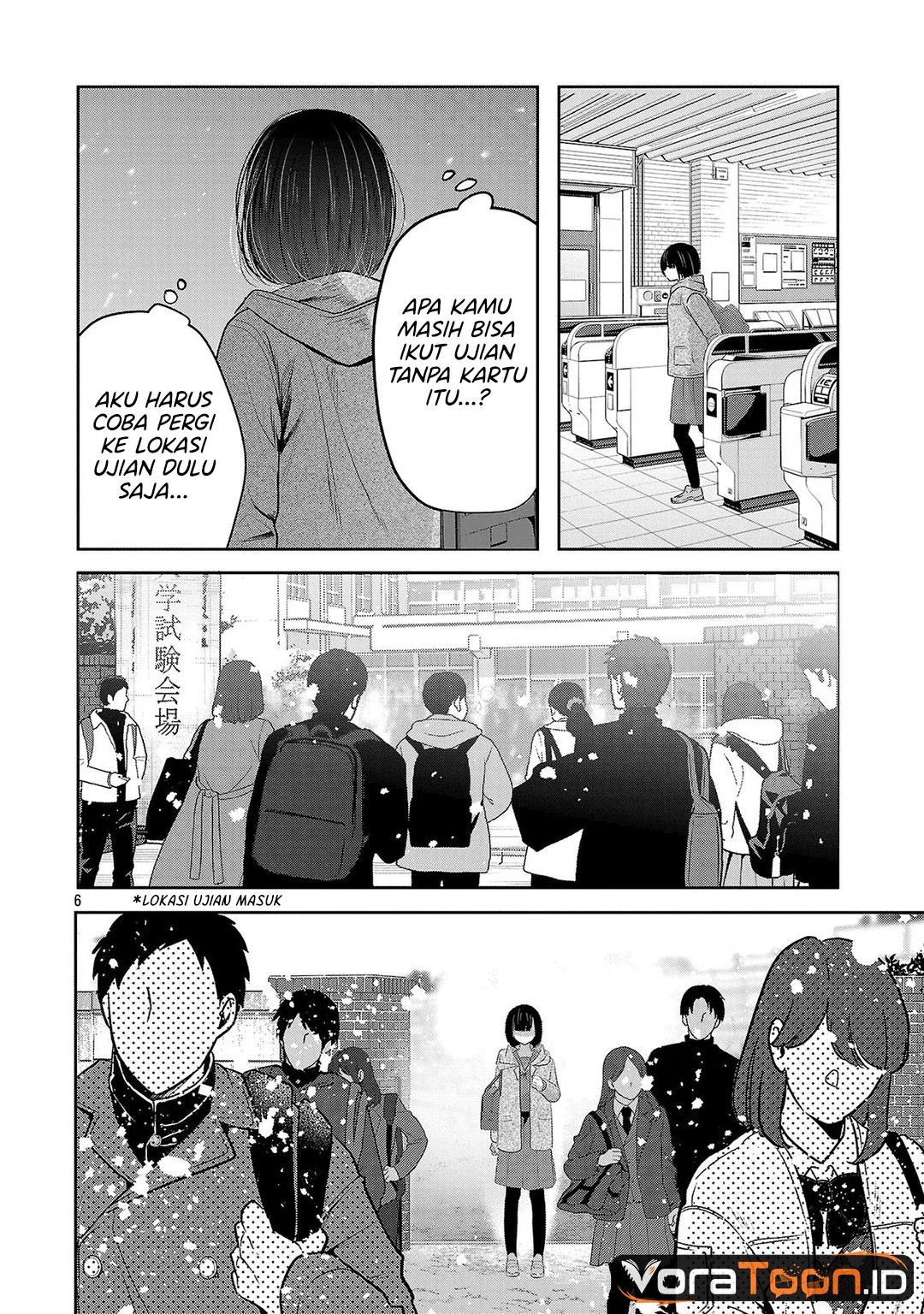 Kimi ni Koisuru Sanshimai Chapter 63 halaman 8