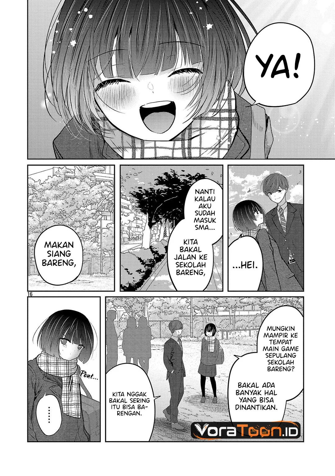 Kimi ni Koisuru Sanshimai Chapter 64 Gambar 17