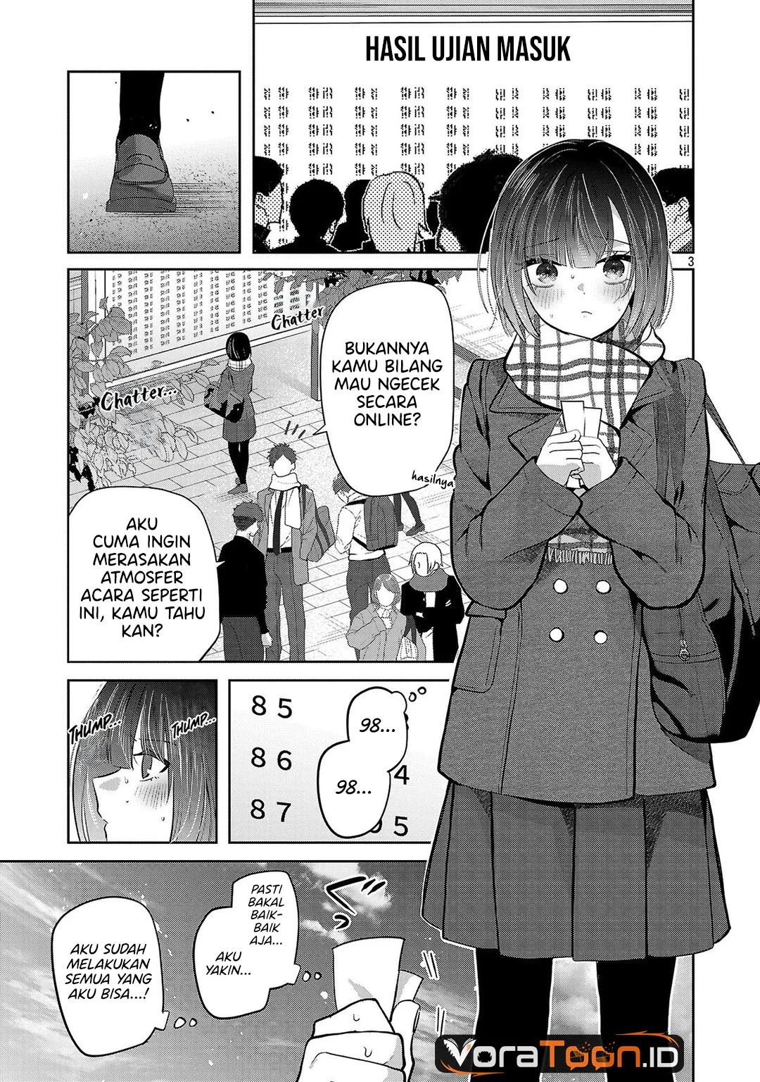 Kimi ni Koisuru Sanshimai Chapter 64 halaman 5