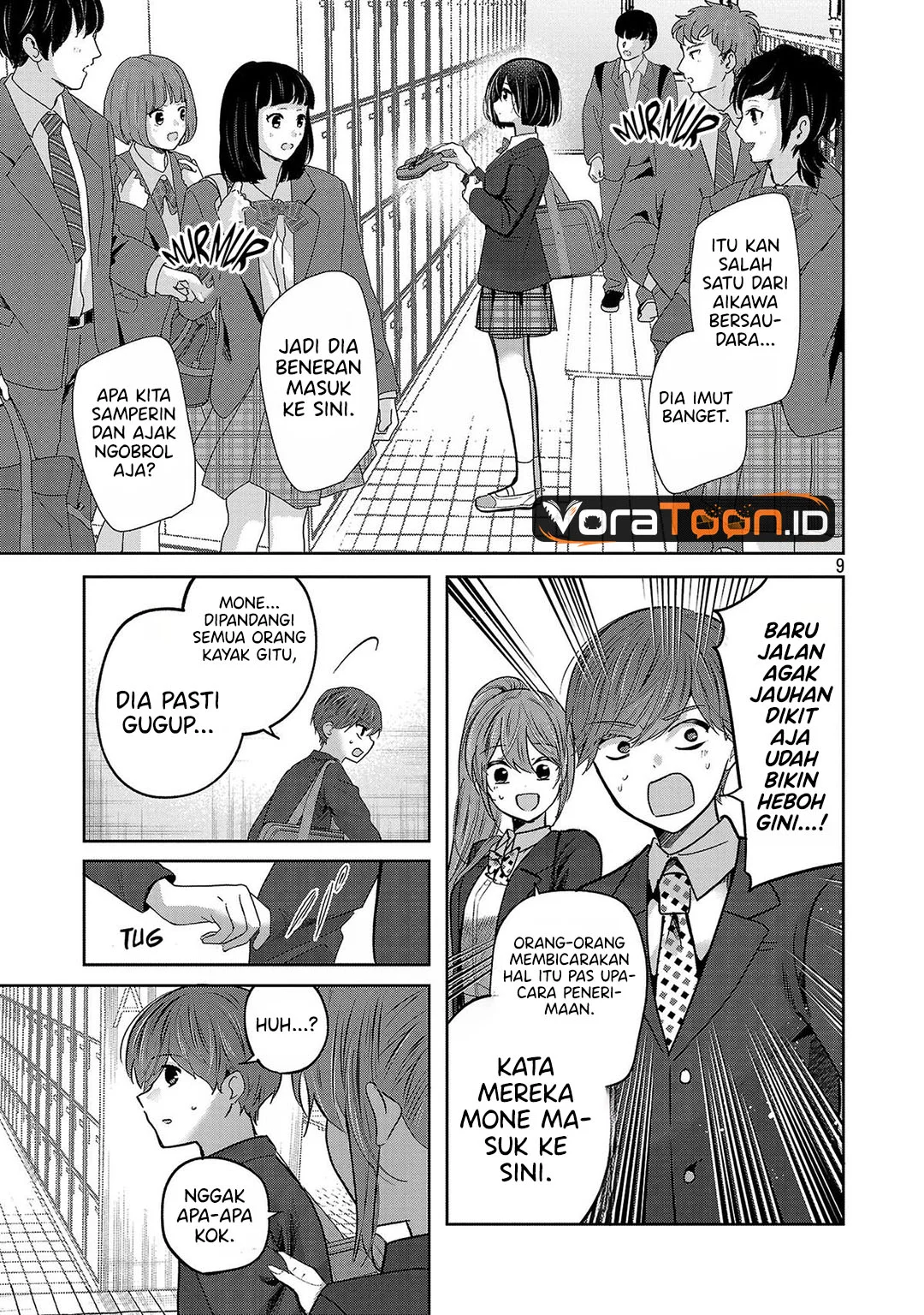 Kimi ni Koisuru Sanshimai Chapter 65 halaman 11