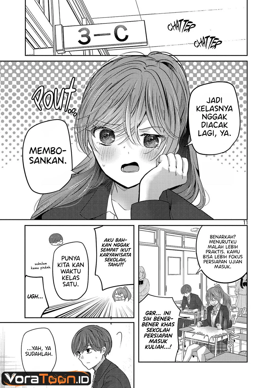 Kimi ni Koisuru Sanshimai Chapter 65 halaman 13