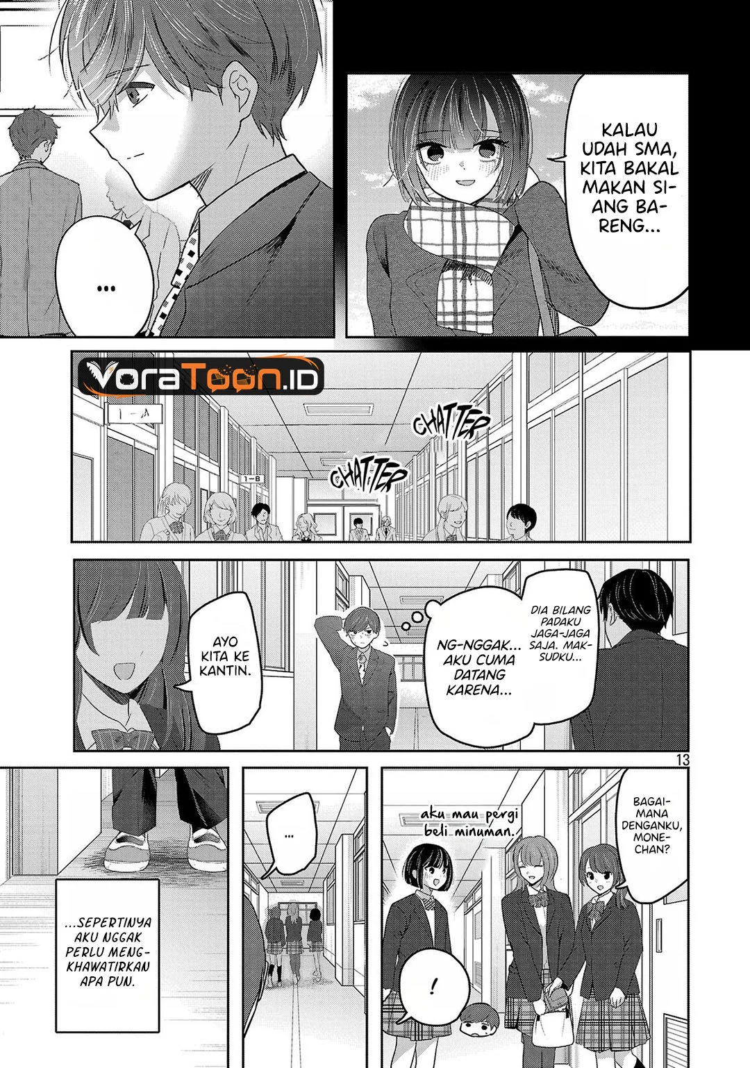 Kimi ni Koisuru Sanshimai Chapter 65 Gambar 14