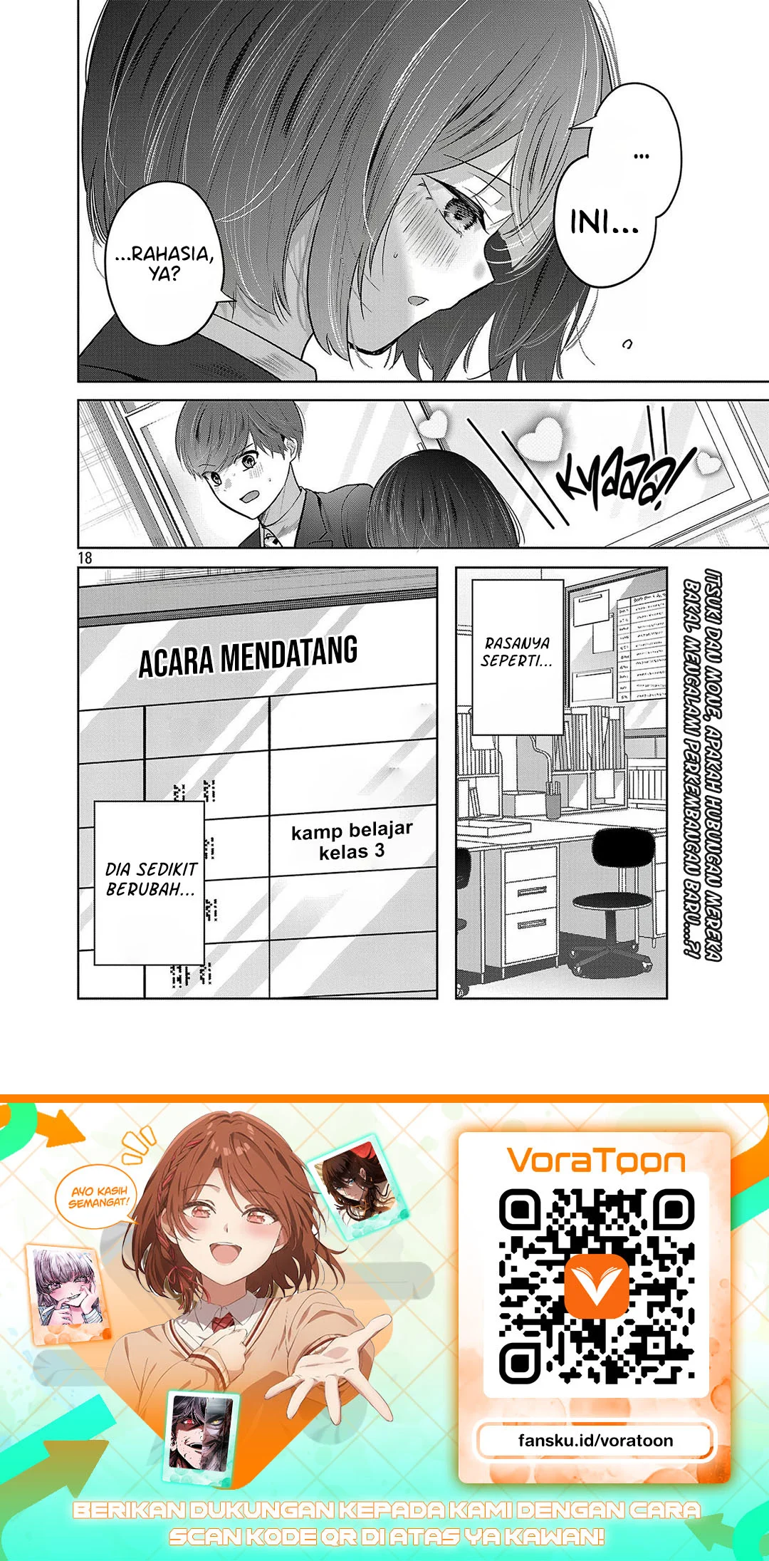 Kimi ni Koisuru Sanshimai Chapter 65 Gambar 18