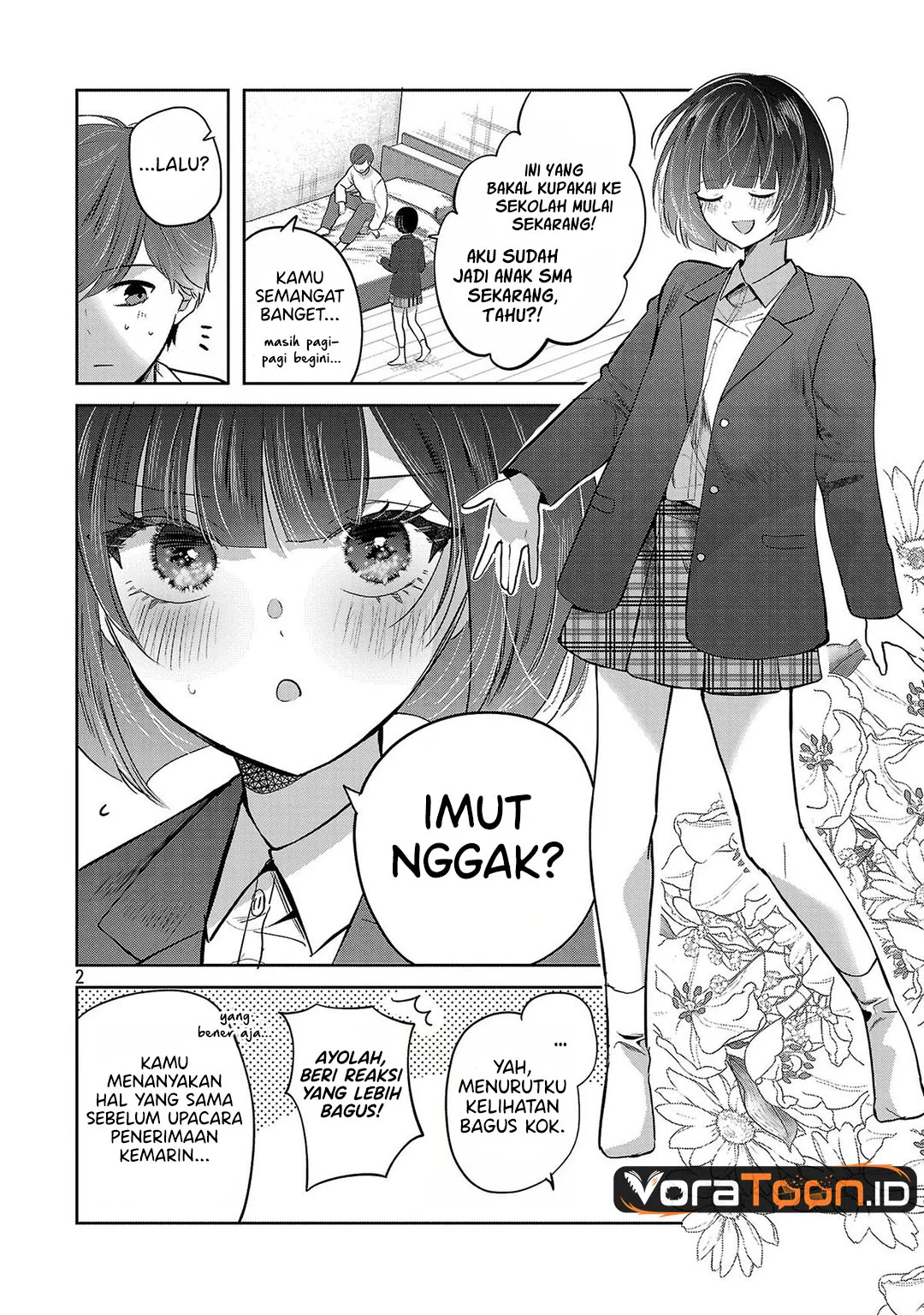 Kimi ni Koisuru Sanshimai Chapter 65 halaman 4