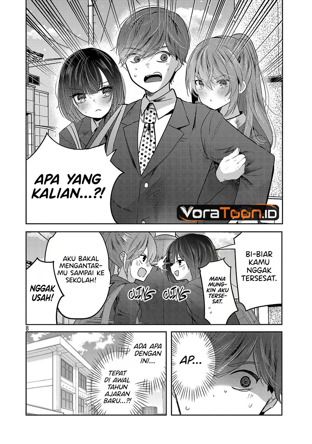 Kimi ni Koisuru Sanshimai Chapter 65 halaman 10