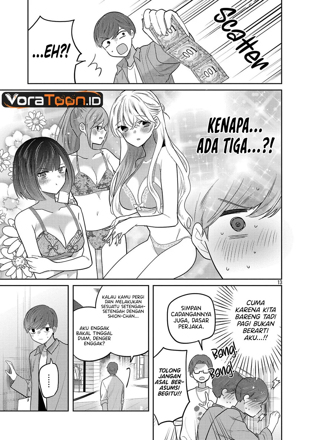 Kimi ni Koisuru Sanshimai Chapter 66 Gambar 14