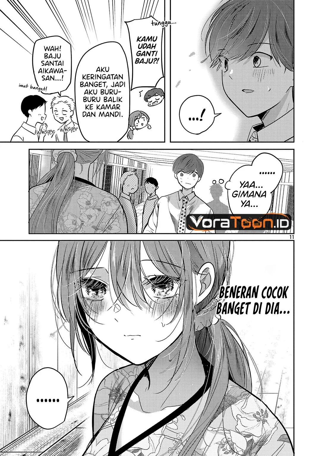 Kimi ni Koisuru Sanshimai Chapter 67 halaman 13