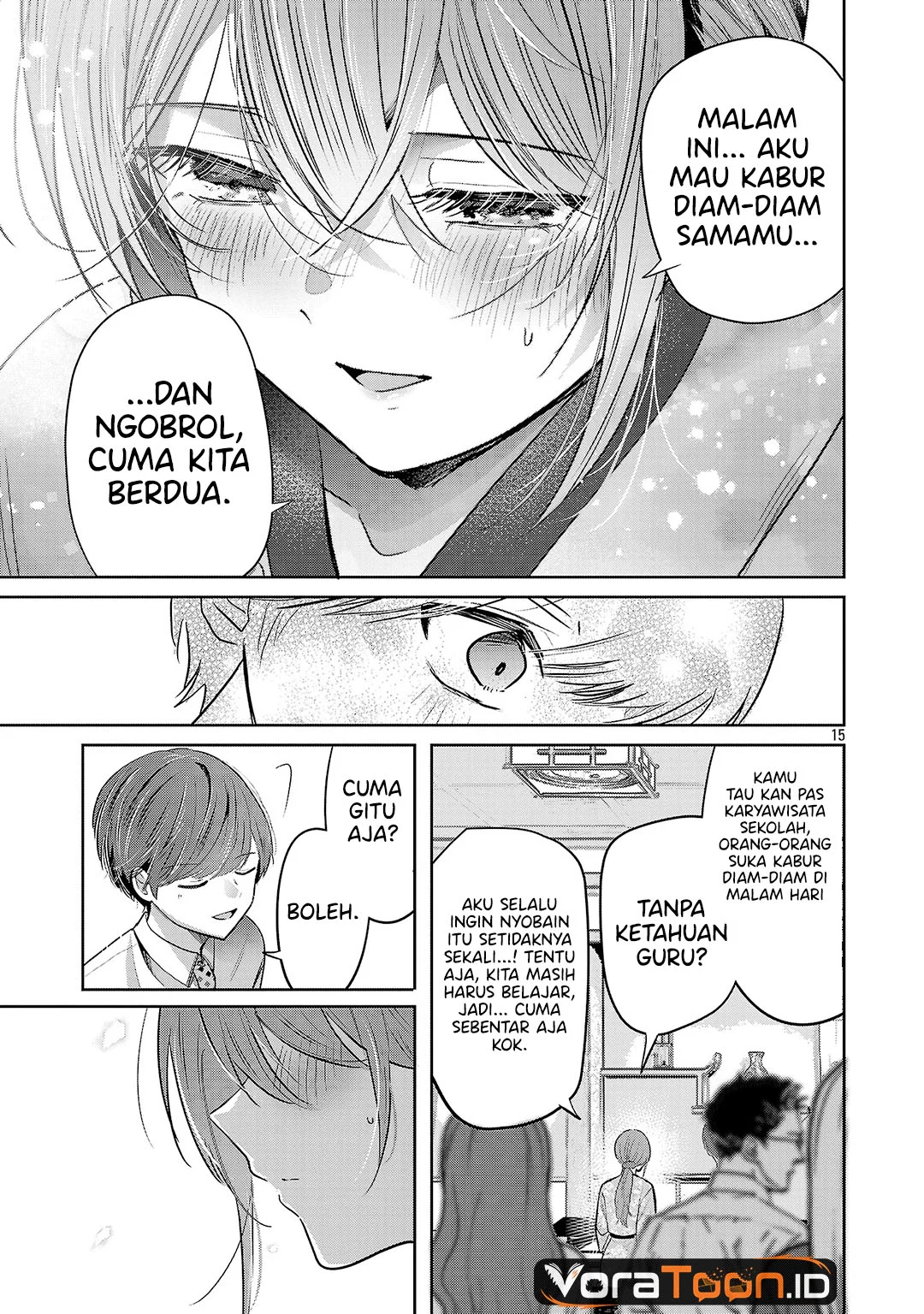 Kimi ni Koisuru Sanshimai Chapter 67 Gambar 16