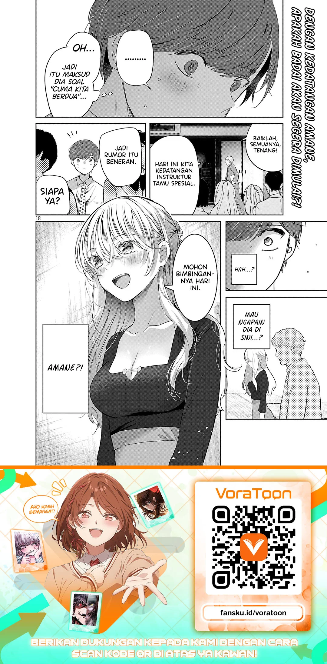 Kimi ni Koisuru Sanshimai Chapter 67 Gambar 18