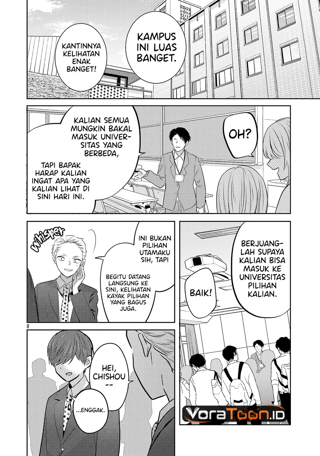Kimi ni Koisuru Sanshimai Chapter 67 halaman 10