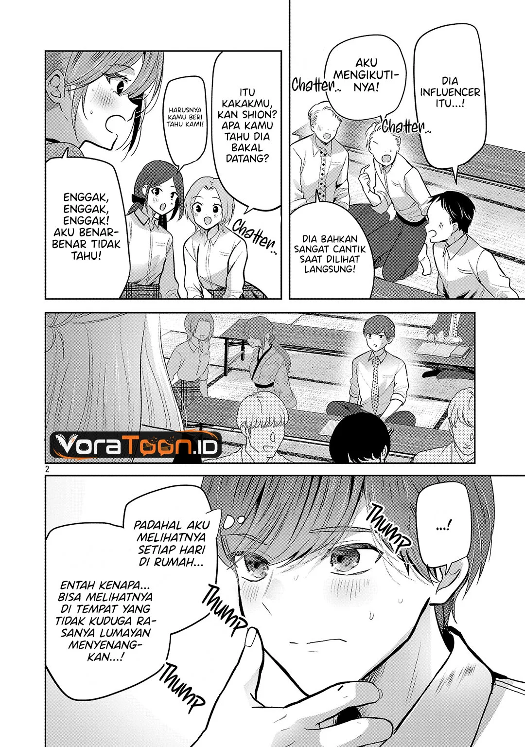 Kimi ni Koisuru Sanshimai Chapter 68 halaman 4