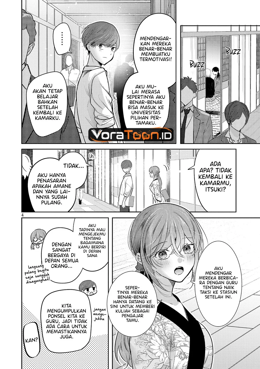 Kimi ni Koisuru Sanshimai Chapter 68 halaman 6