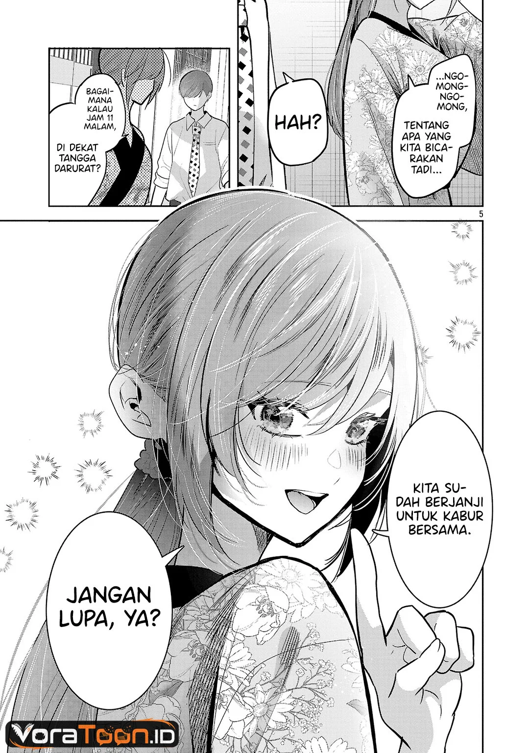 Kimi ni Koisuru Sanshimai Chapter 68 halaman 7