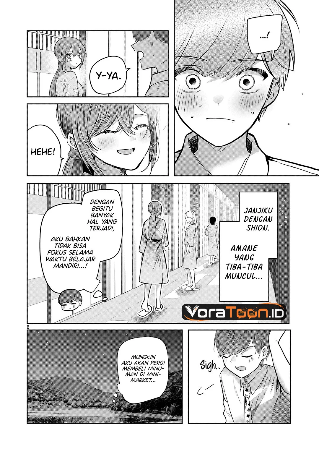 Kimi ni Koisuru Sanshimai Chapter 68 halaman 8