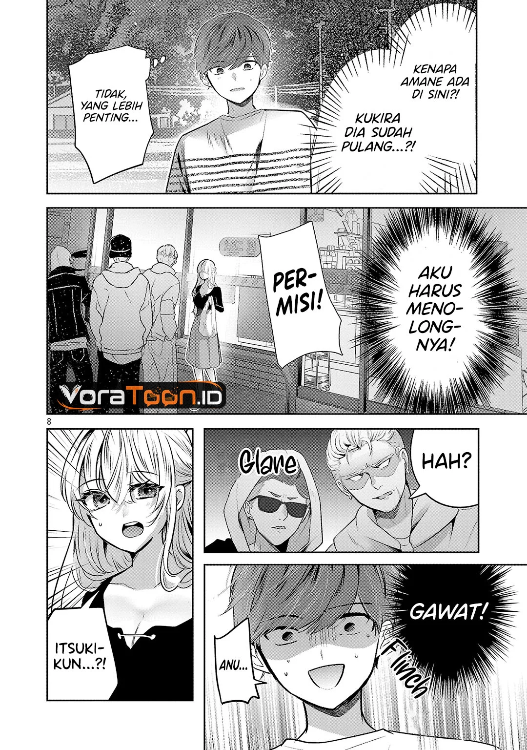 Kimi ni Koisuru Sanshimai Chapter 68 halaman 10