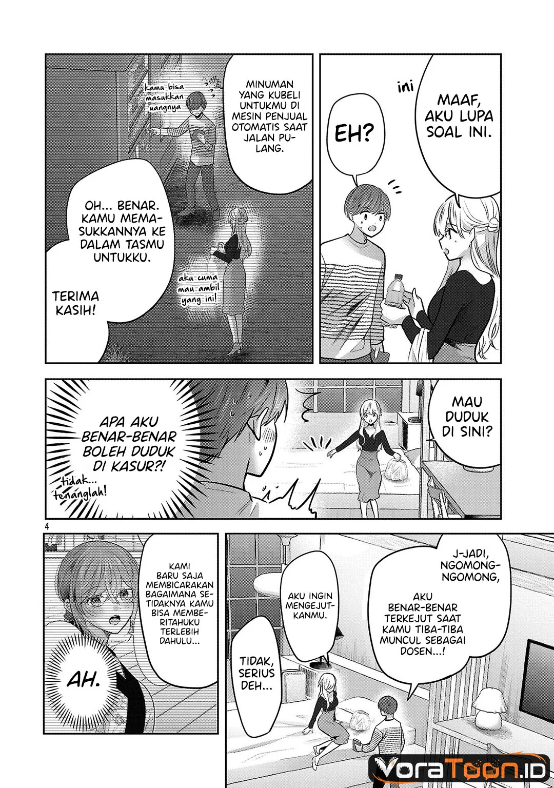 Kimi ni Koisuru Sanshimai Chapter 70 halaman 6
