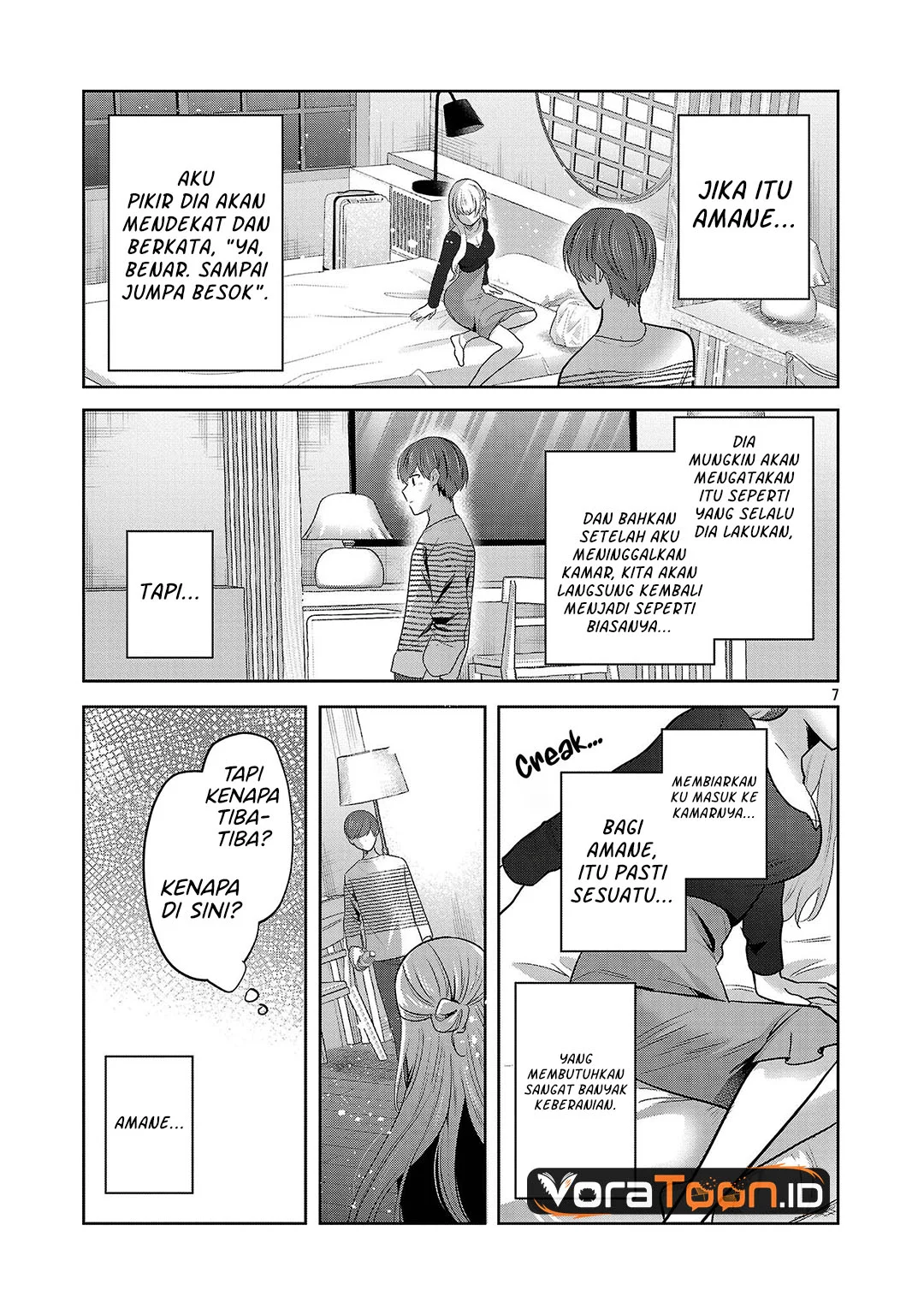 Kimi ni Koisuru Sanshimai Chapter 70 halaman 9