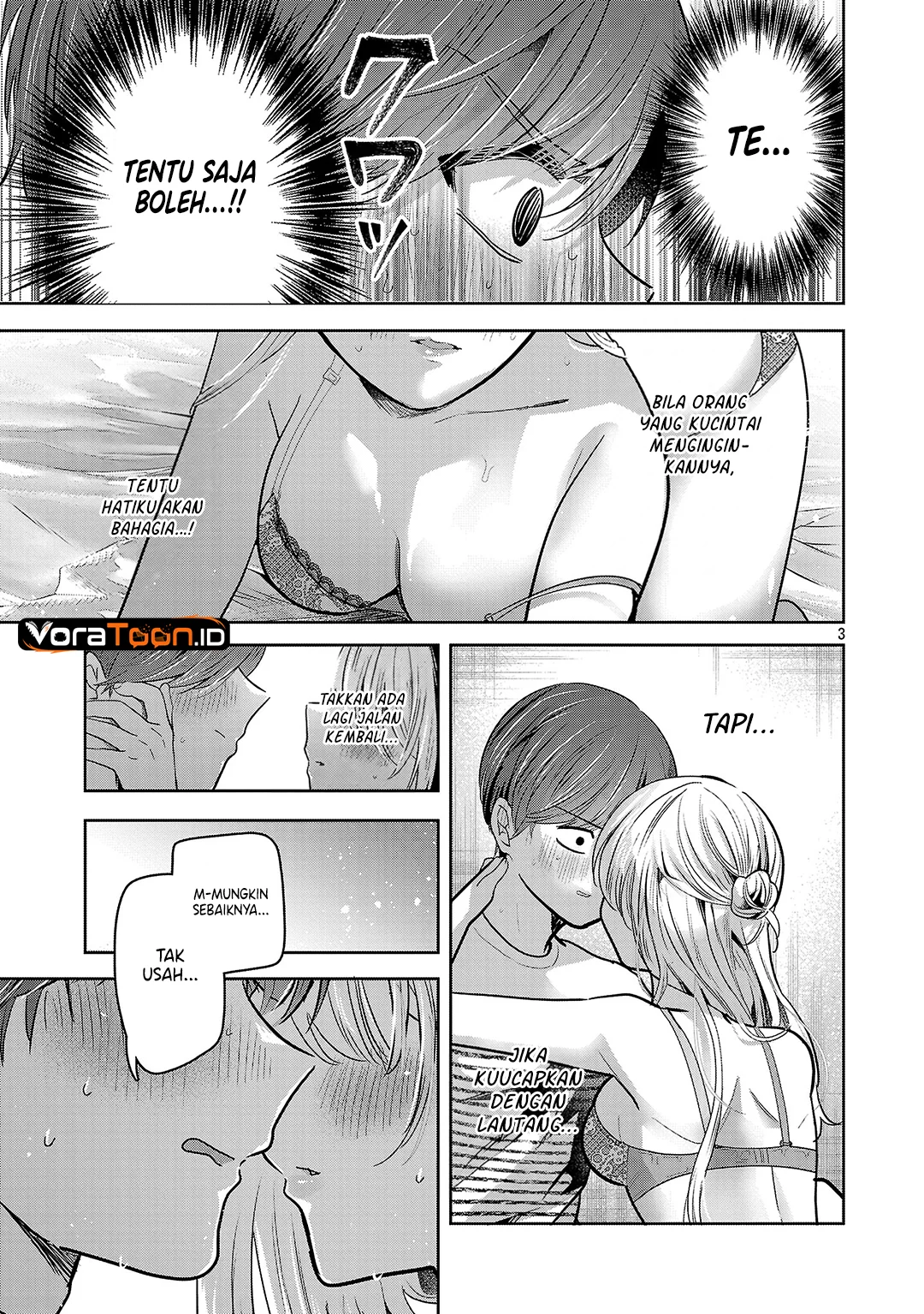 Kimi ni Koisuru Sanshimai Chapter 72 halaman 5