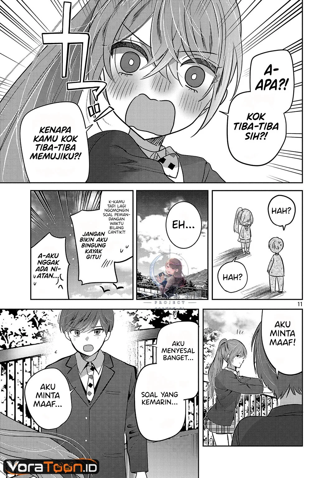 Kimi ni Koisuru Sanshimai Chapter 73 Gambar 12