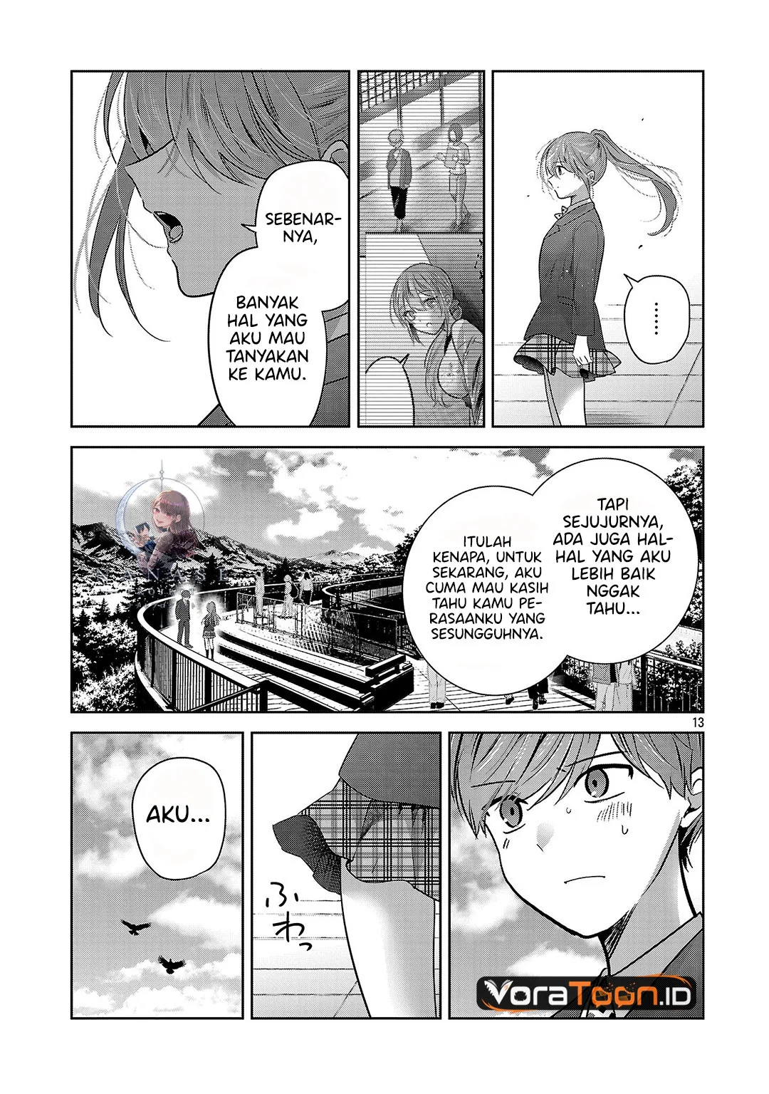 Kimi ni Koisuru Sanshimai Chapter 73 Gambar 14