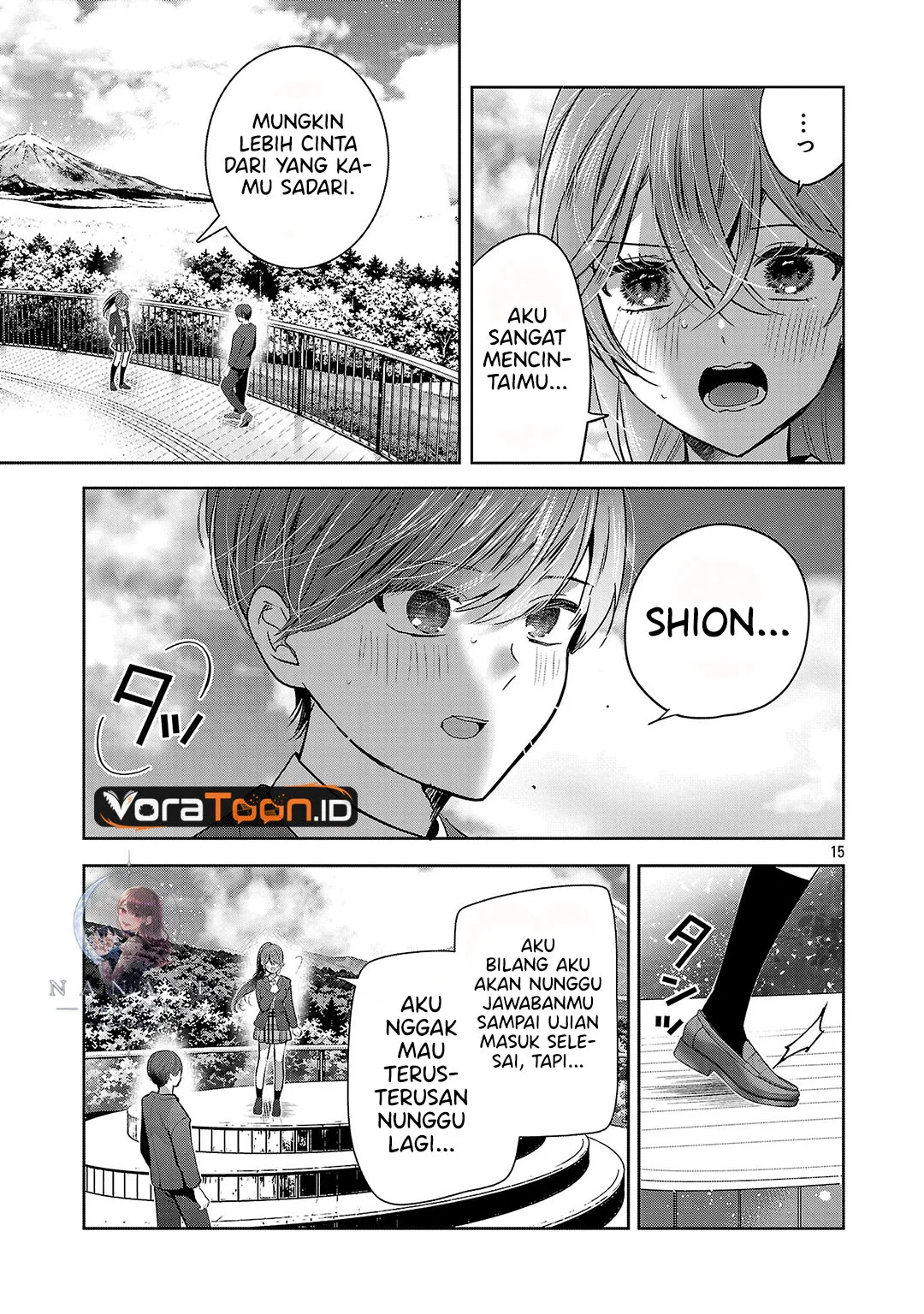 Kimi ni Koisuru Sanshimai Chapter 73 Gambar 16