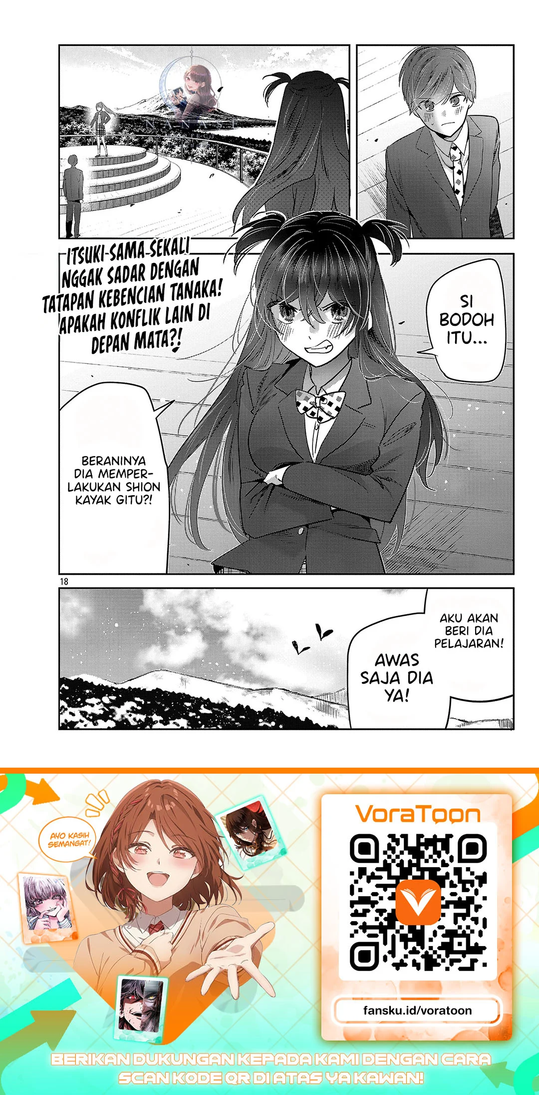 Kimi ni Koisuru Sanshimai Chapter 73 Gambar 18