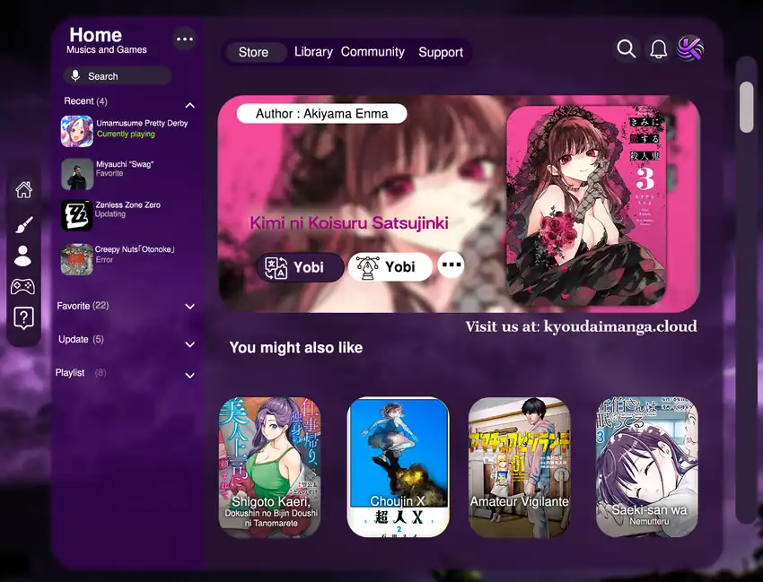 Komik Kimi ni Koisuru Satsujinki Chapter 22 gambar 1