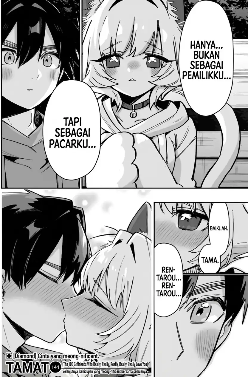 Kimi no Koto ga Dai Dai Dai Dai Daisuki na 100-ri no Kanojo Chapter 141 Gambar 21